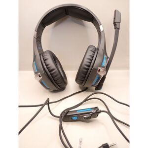 SADES SA-822 Wired Gaming Headset Omni Mic Adaptable Soft Headband Headphones
